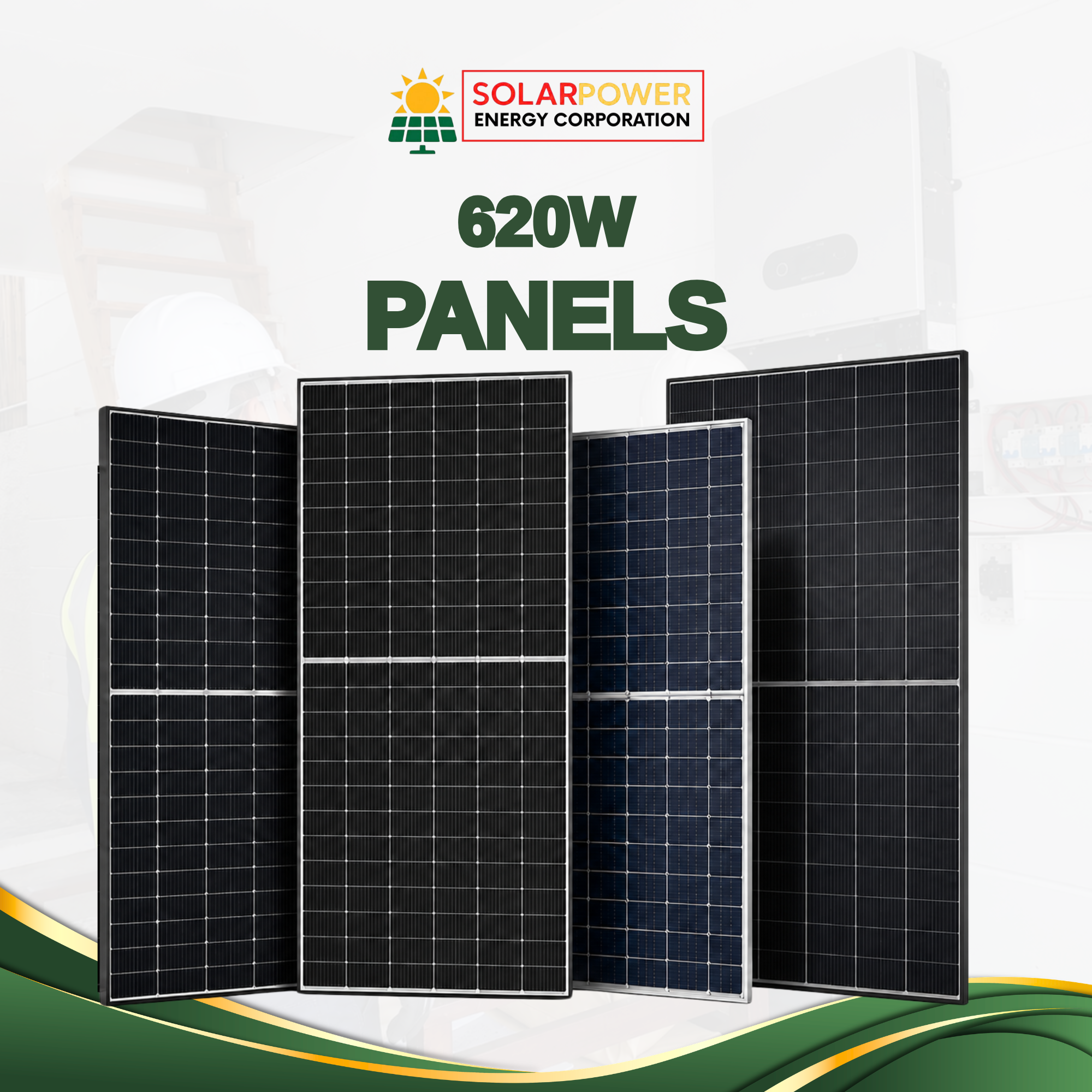 620W - Bifacial Solar Panel
